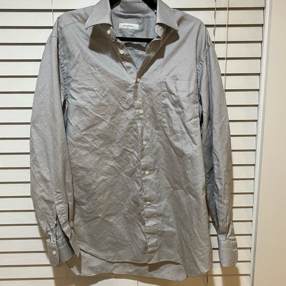 Ermenegidlo Zenga Button Up - 16.5
